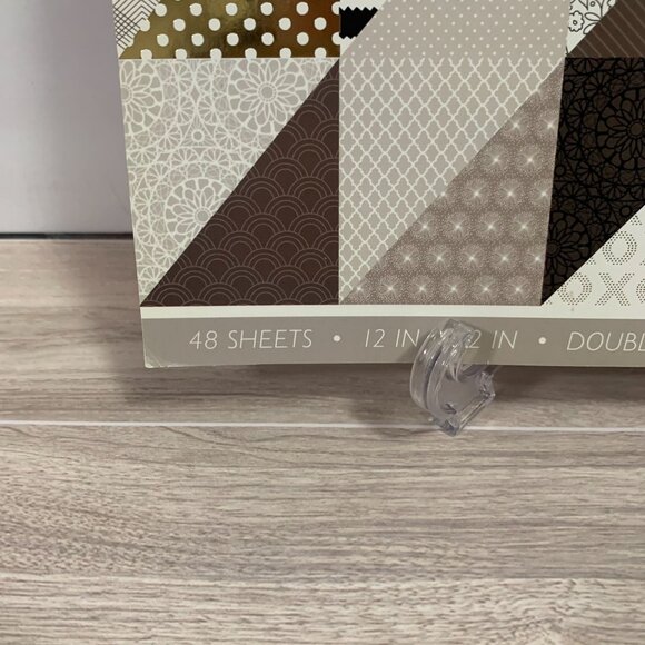 DCWV "Eclectic Chic" 12x12 Paperpad 36 Sheets Cardstock Papercrafts - Picture 3 of 16